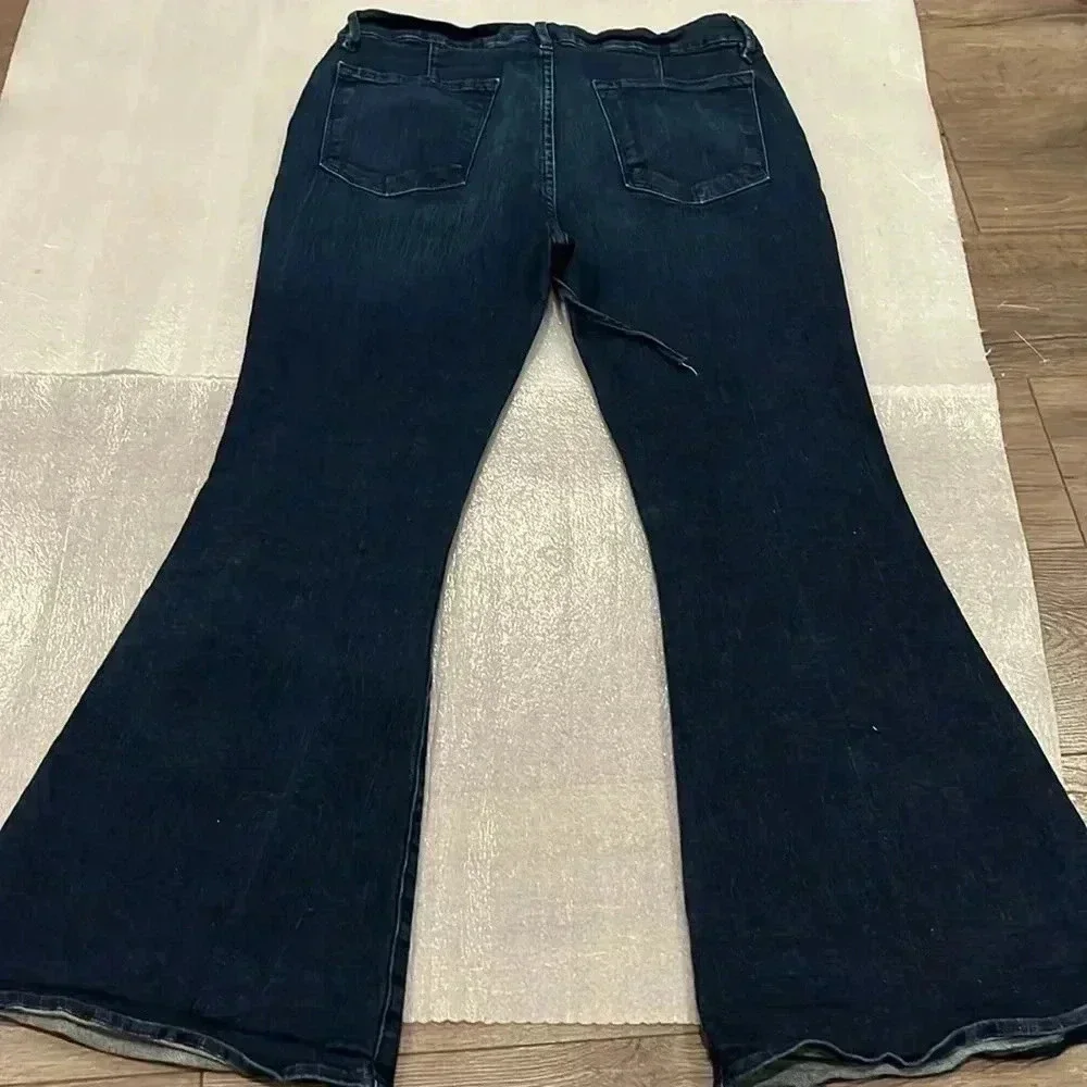[W30Inseam26] Frame Le Bell Dark Washed High Rise Cropped  Jeans - Picture 12 of 14